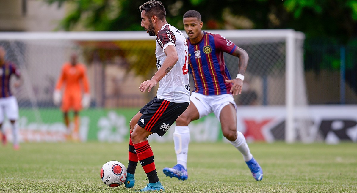 Flamengo  vence en la última prueba antes de la Supercopa